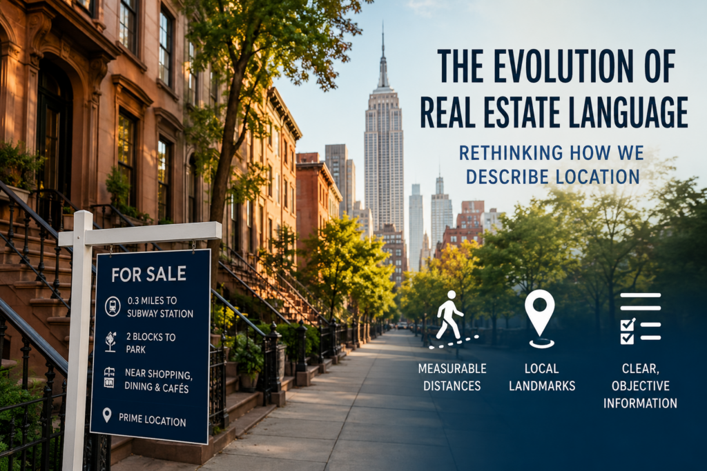 The Evolution of Real Estate Language: Rethinking How We Describe Location