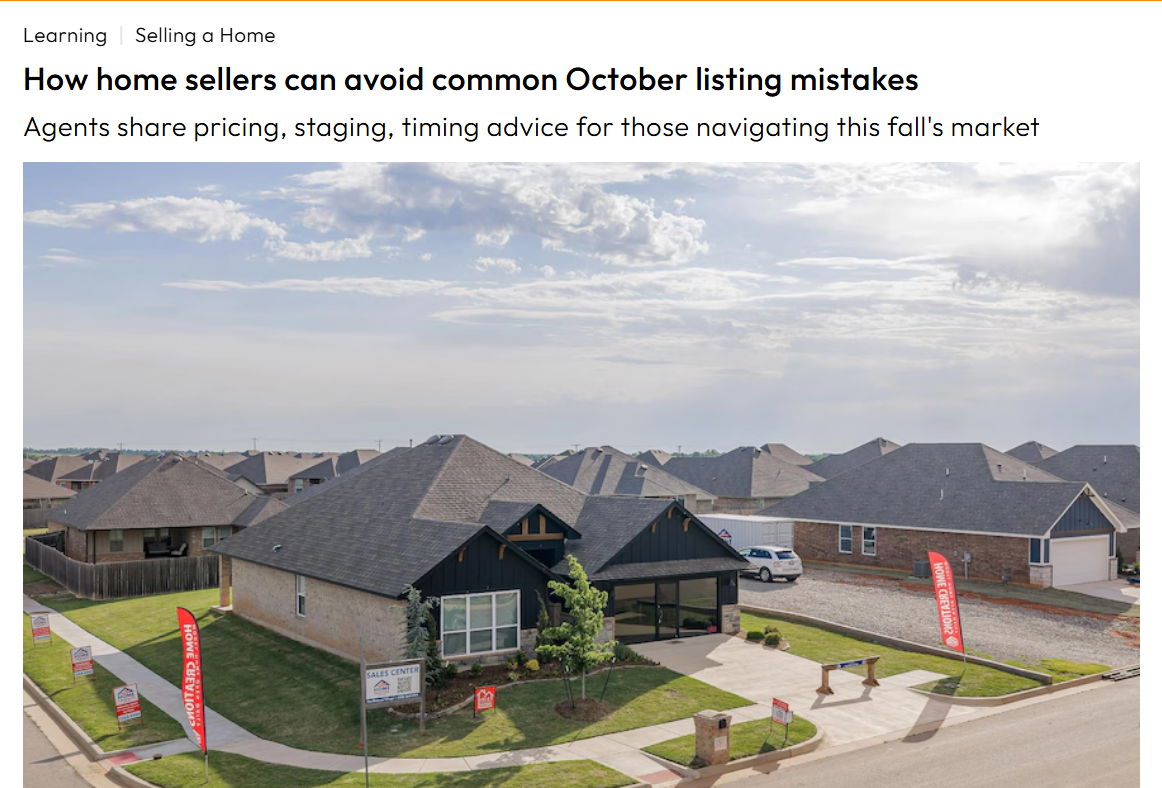 Homes.com article image showing a suburban housing development